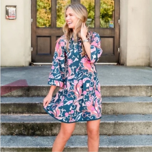 Tuckernuck x Cameran Eubanks Wimberly Magnolia Chintz Indre Dress NWT Size Small - Picture 13 of 13